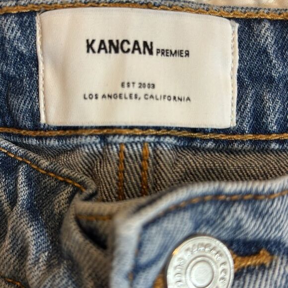 Kancan denim blue jeans distressed 15/31 15 31 - Picture 4 of 5